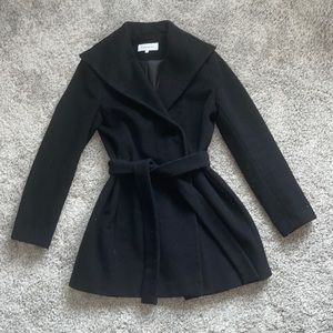 Calvin Klein Wrap Pea Coat
